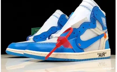 Hyperoad BLUE AIR 1 POWDER UNC JORDAN OF - 0429